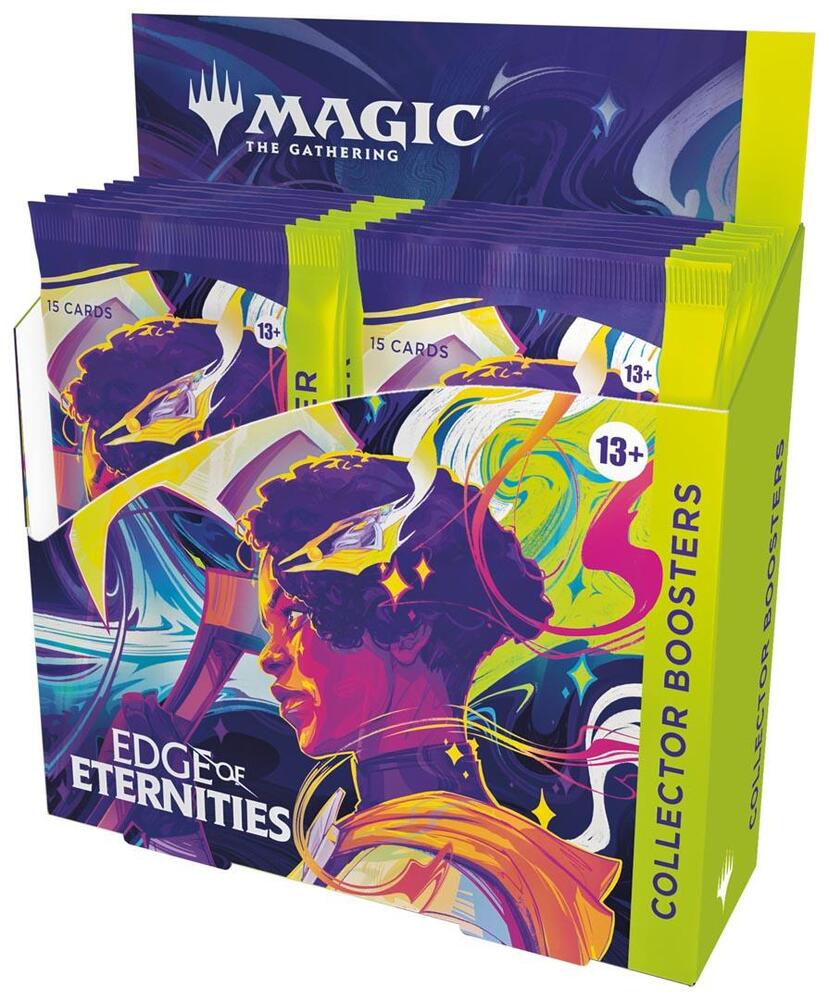 Magic The Gathering Edge of Eternities Collector Booster Box Display