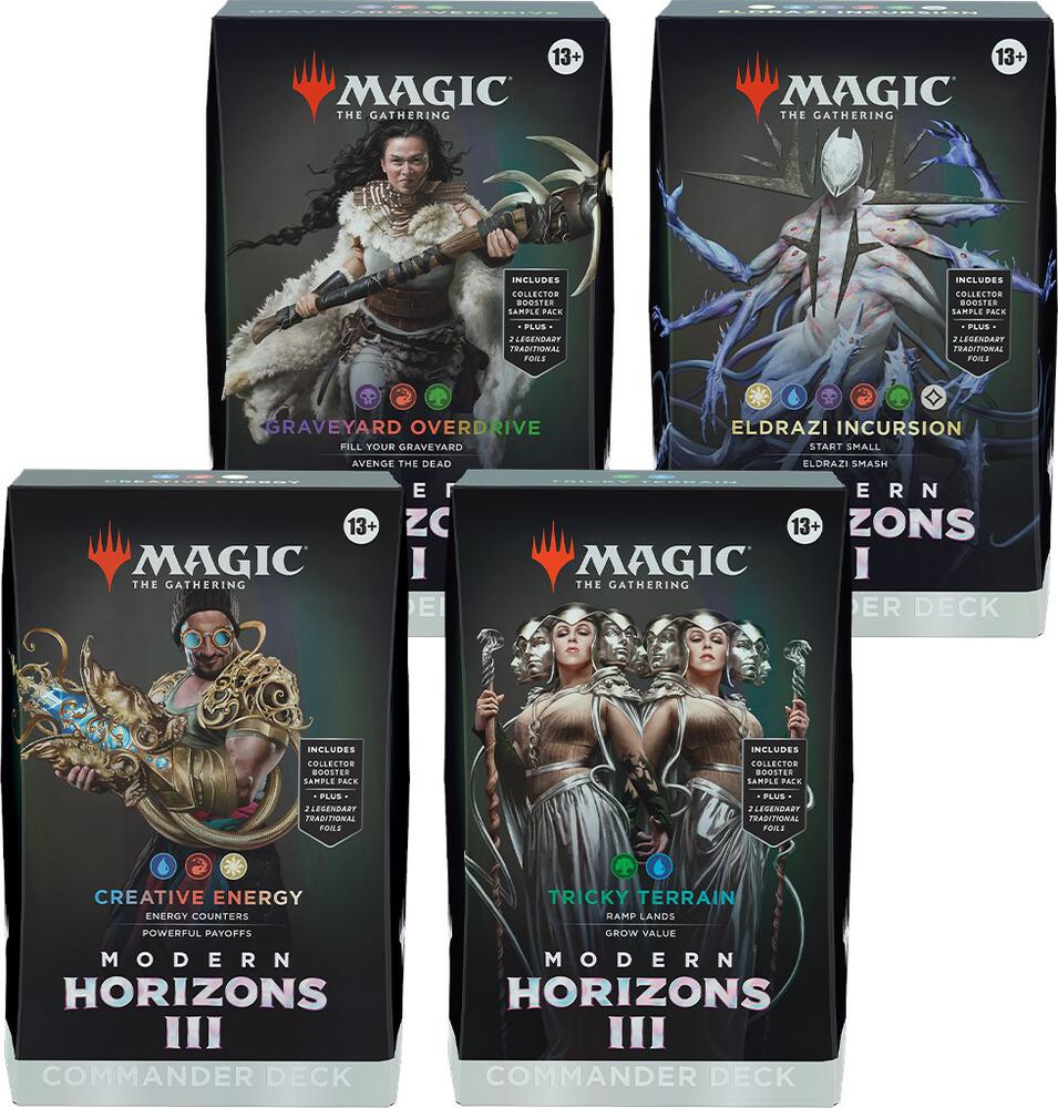 Magic The Gathering Modern Horizon 3 Commander Deck Display