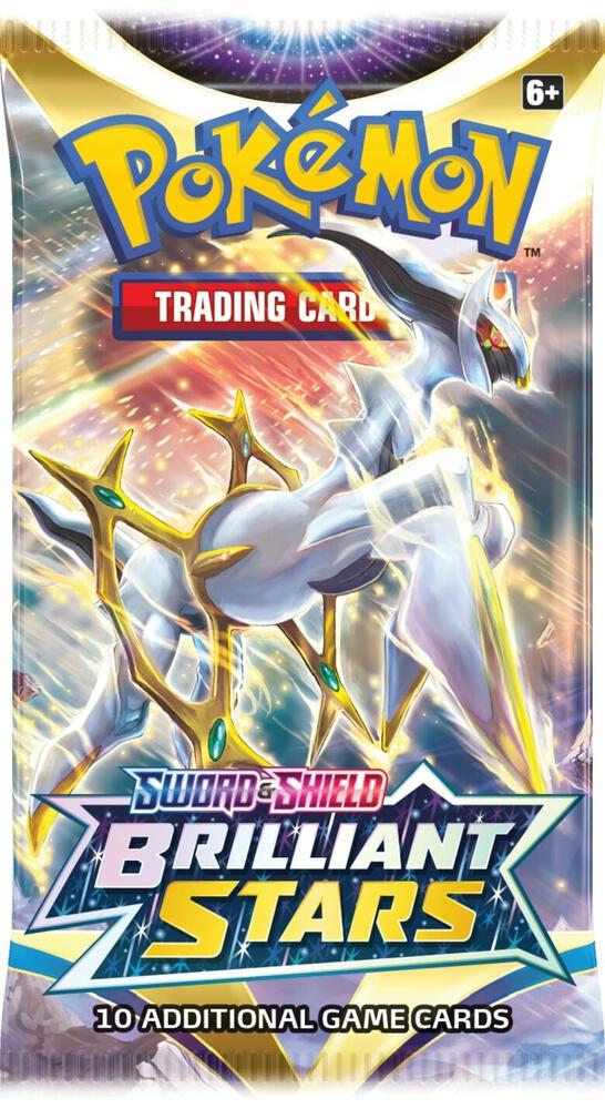 Pokemon TCG Brilliant Stars Booster Pack SWSH09