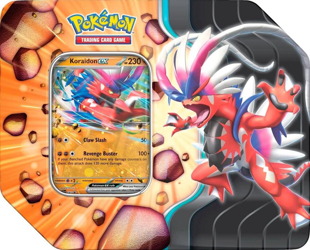 Pokemon TCG Slashing Legends Tin