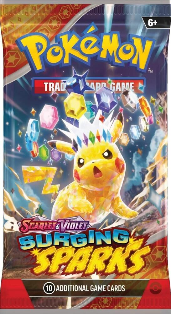 Pokemon TCG Surging Sparks Booster Pack SV08