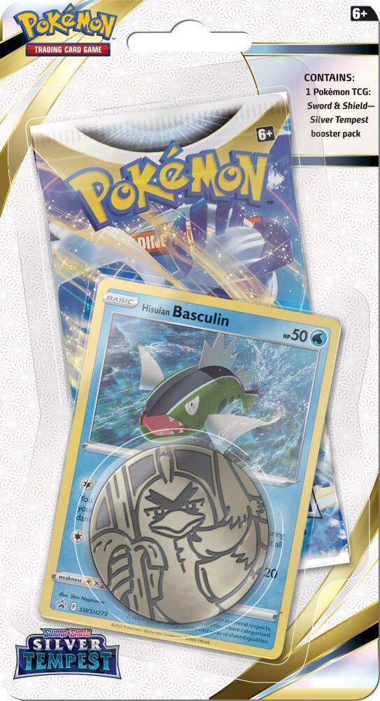 Buy Pokemon Silver Tempest Checklane Blister Basculin SWSH12