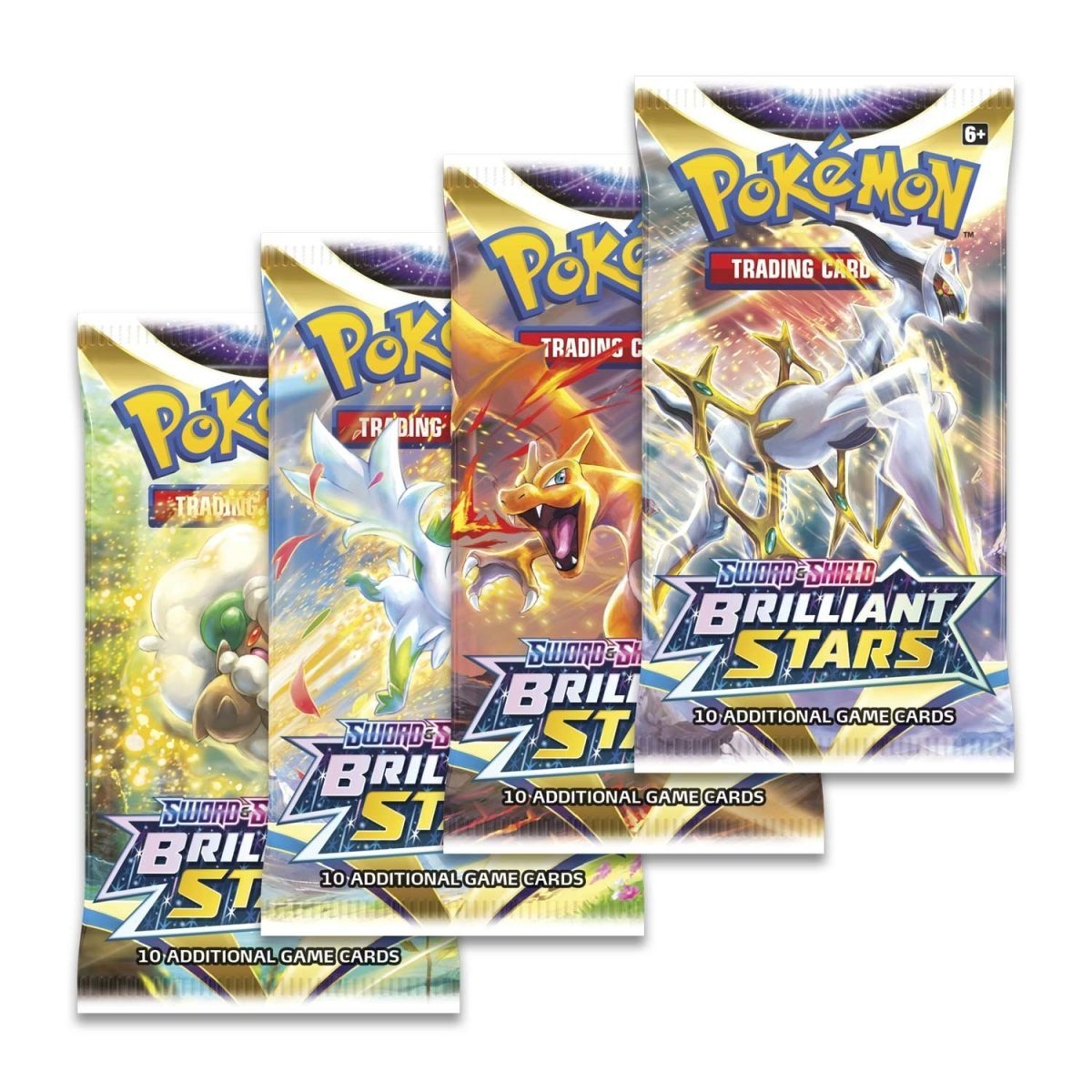 Pokemon TCG Brilliant Stars Build & Battle Stadium SWSH09 - Booster Pack Cards