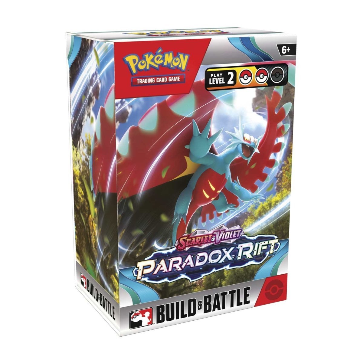 Pokemon TCG Paradox Rift Build and Battle SV04 - Booster Pack Cards