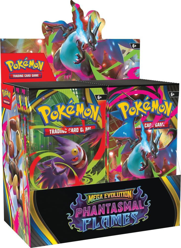 Pokemon TCG Phantasmal Flames ME02 booster box sealed