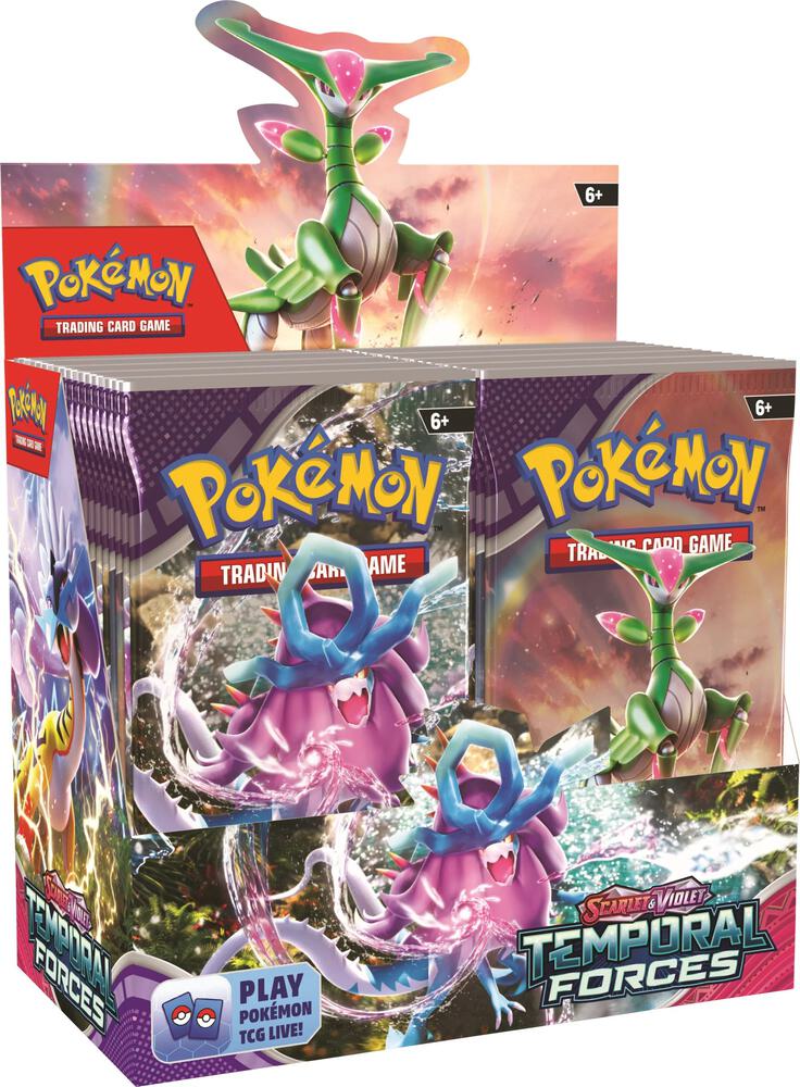 Pokemon TCG Temporal Forces SV05 booster box sealed