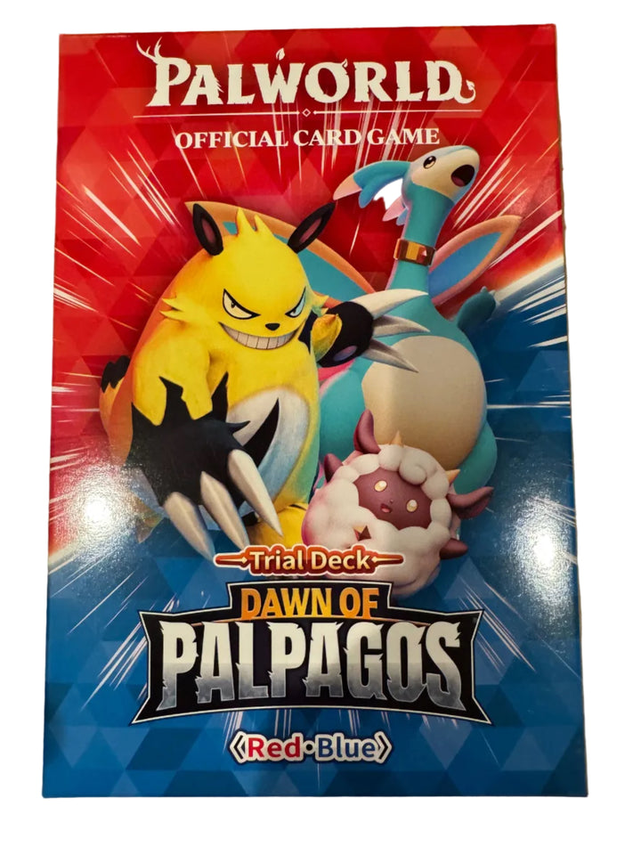 Palworld Dawn of Palpagos Trial Deck Red and Blue TD01