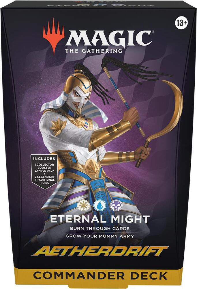  Magic The Gathering Aetherdrift Eternal Might Commander Deck sealed