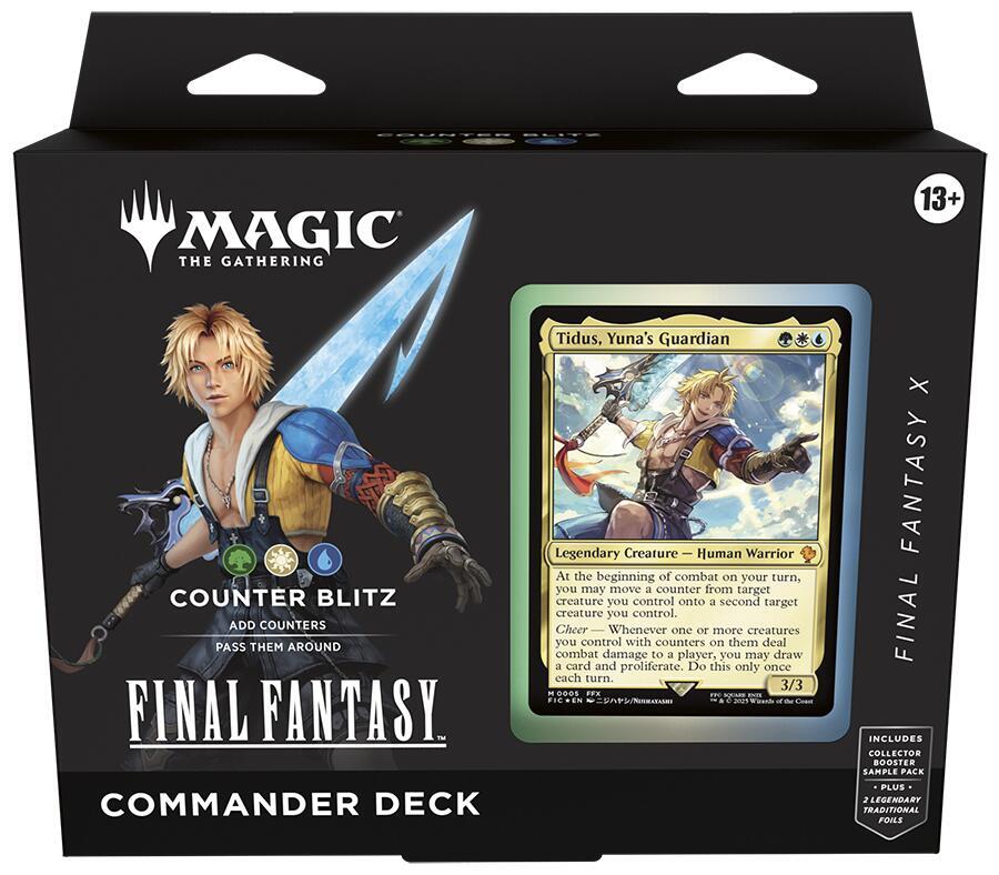 Magic The Gathering Final Fantasy Counter Blitz Commander Deck factory sealed
