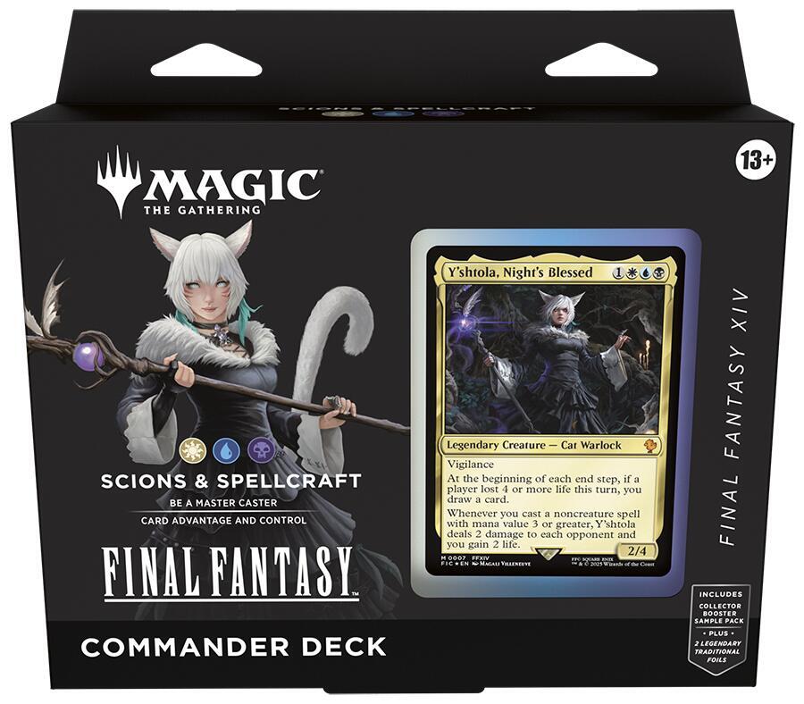 Magic The Gathering Final Fantasy Scions and Spellcraft Commander Deck factory sealed