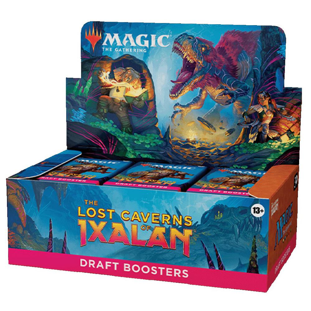 Magic The Gathering Lost Caverns of Ixalan Draft Booster Display