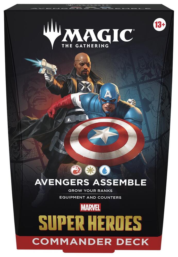 Magic The Gathering Marvel Super Heroes Avengers Assemble Commander Deck