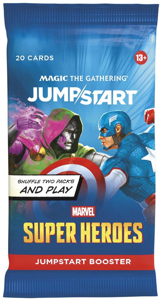 Magic The Gathering Marvel Super Heroes Jumpstart Booster Pack