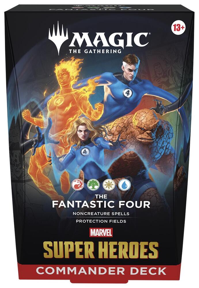 Magic The Gathering Marvel Super Heroes The Fantastic Four Commander Deck