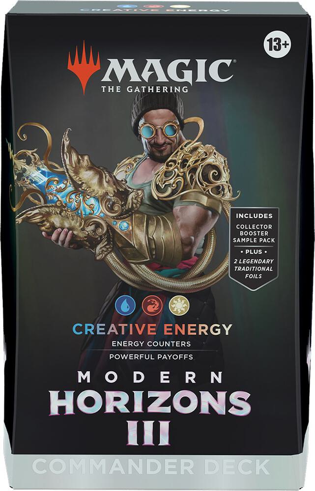 Magic The Gathering Modern Horizon 3 Creative Energy Commander Deck