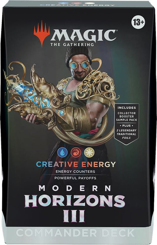 Magic The Gathering Modern Horizon 3 Creative Energy Commander Deck