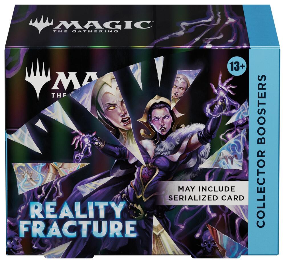 Magic The Gathering Reality Fracture Collector Booster Display, 12 sealed FRA collector boosters totaling 180 cards