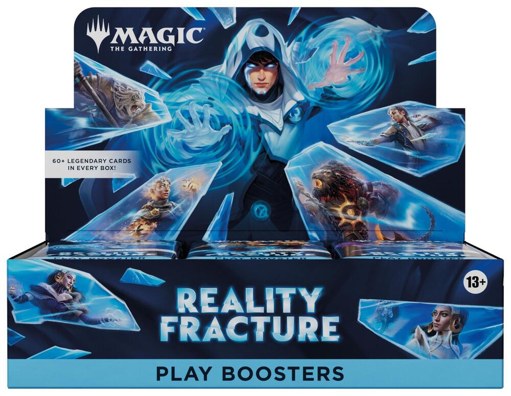 Magic The Gathering Reality Fracture Play Booster Display, 30 sealed FRA play boosters plus a Box Topper