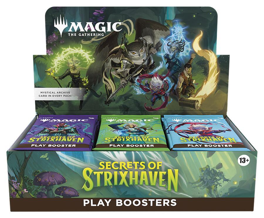Magic The Gathering Secrets of Strixhaven Play Booster Display factory sealed