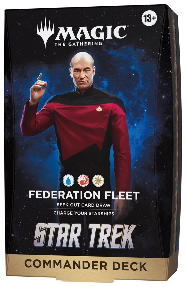 Magic The Gathering Star Trek Commander Deck Federation Fleet