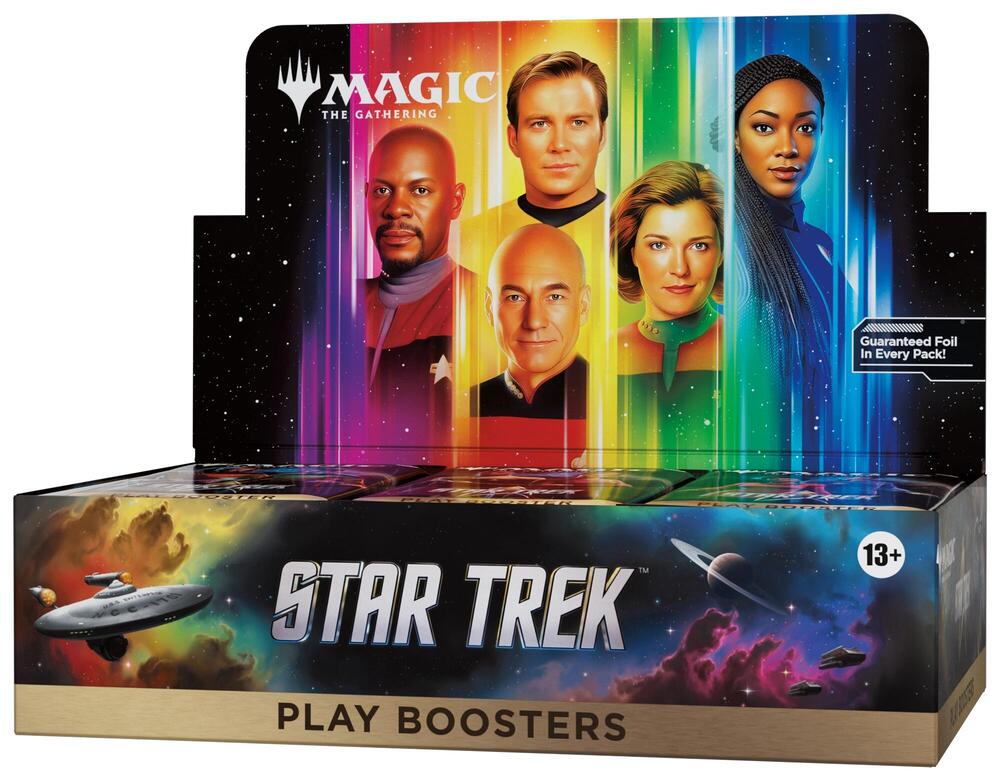 Magic The Gathering Star Trek Play Booster Display