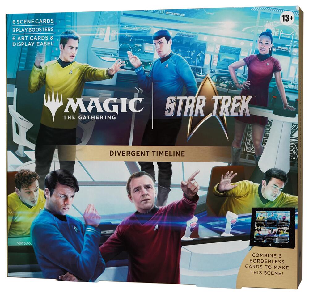 Magic The Gathering Star Trek Scene Box Divergent Timeline