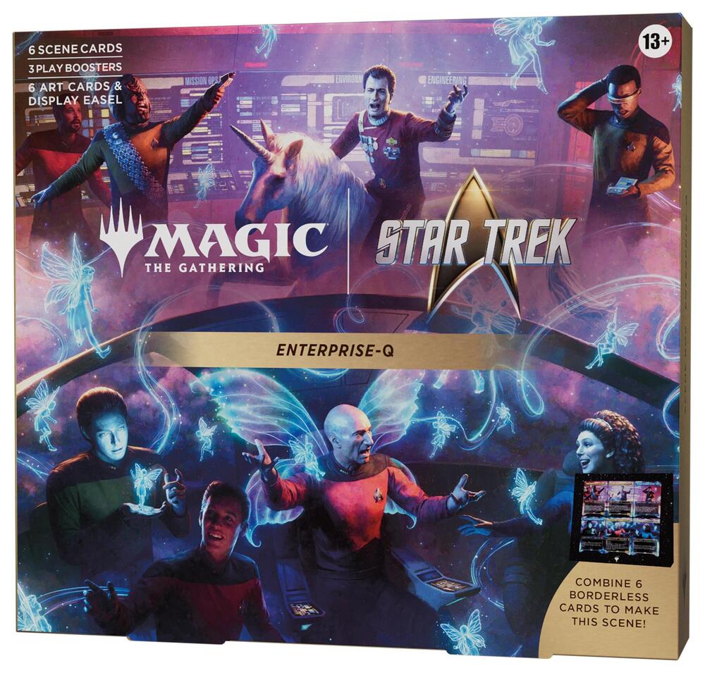Magic The Gathering Star Trek Scene Box Enterprise-Q