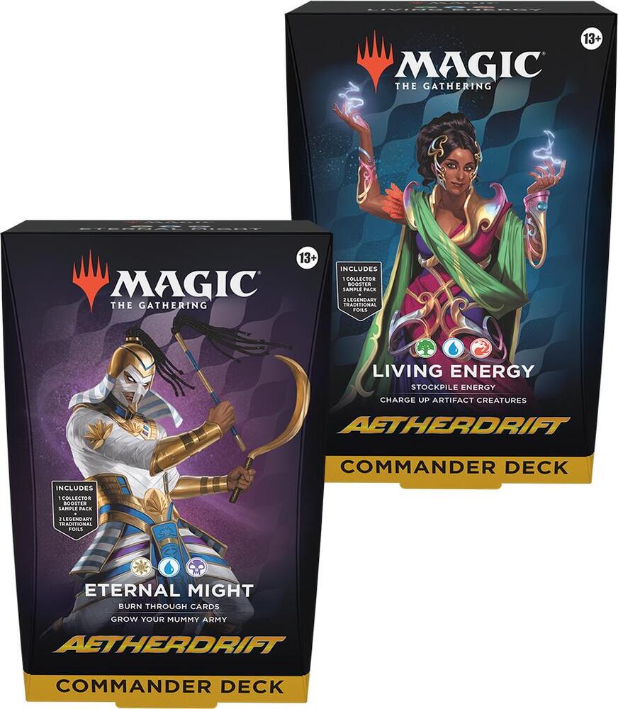 Magic The Gathering Aetherdrift Commander Deck Display sealed