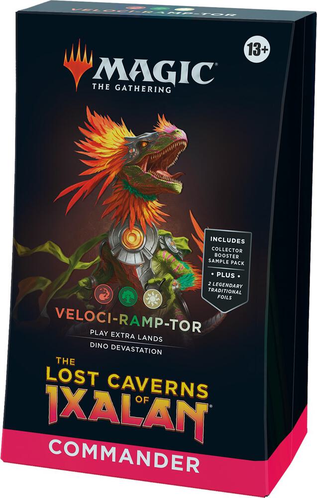 caverns of ixalan collector booster box Buy MTG Lost Caverns of Ixalan Veloci-Ramp-Tor Commander Deck