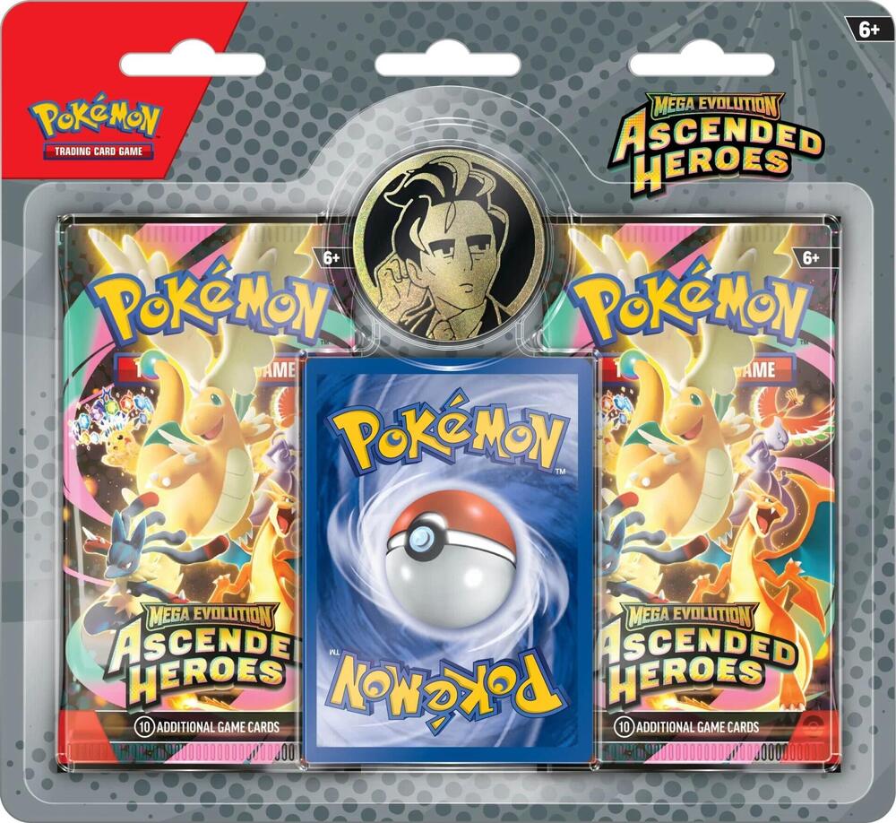 Pokemon TCG Ascended Heroes 2 Pack Blister ME 2.5 Larry
