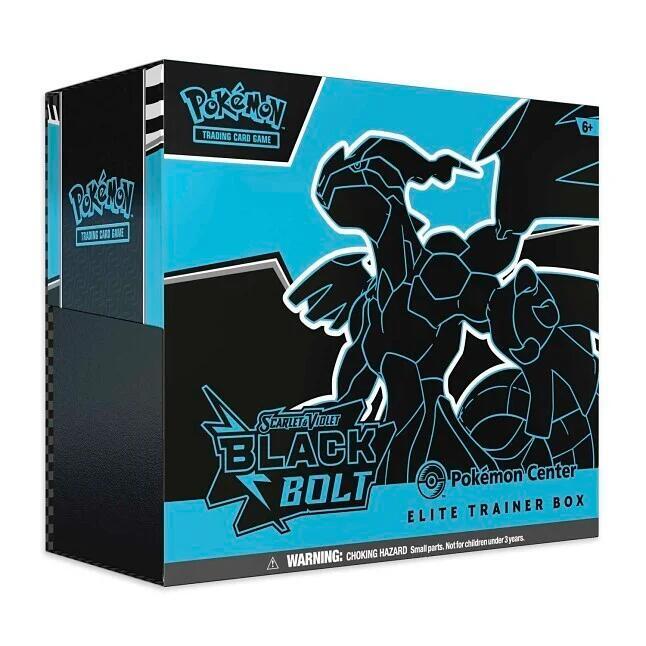 Pokemon TCG Black Bolt Pokemon Center Elite Trainer Box SV10.5