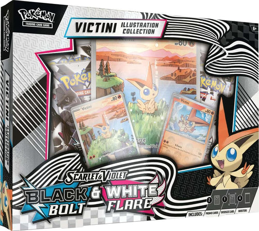Pokemon TCG Black Bolt and White Flare Unova Victini Illustration Collection SV10.5