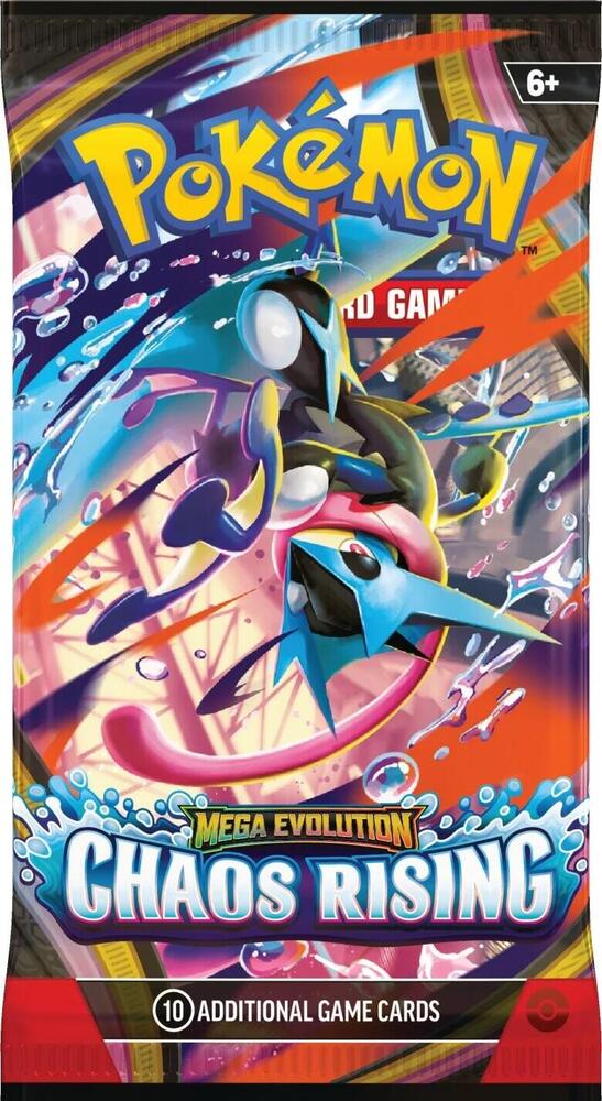 Pokemon TCG Chaos Rising Booster Pack ME04