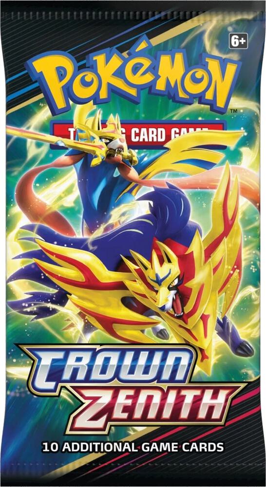 Pokemon TCG Crown Zenith SWSH12.5 booster pack lot 6 packs