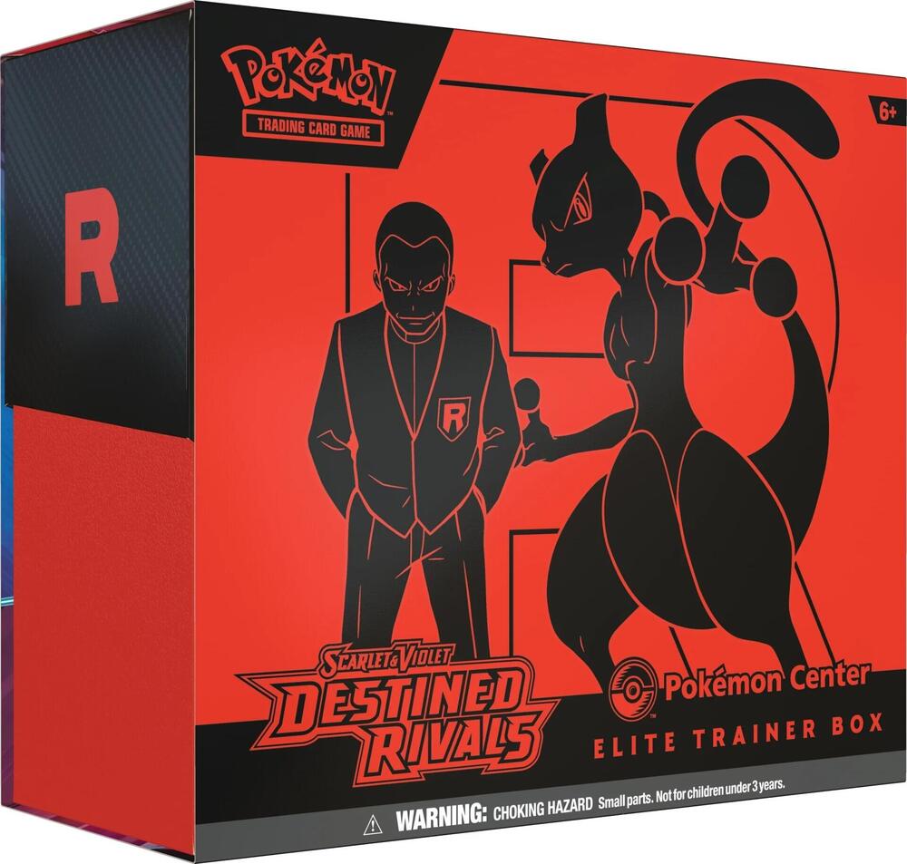 Pokemon TCG Destined Rivals Pokemon Center Elite Trainer Box SV10