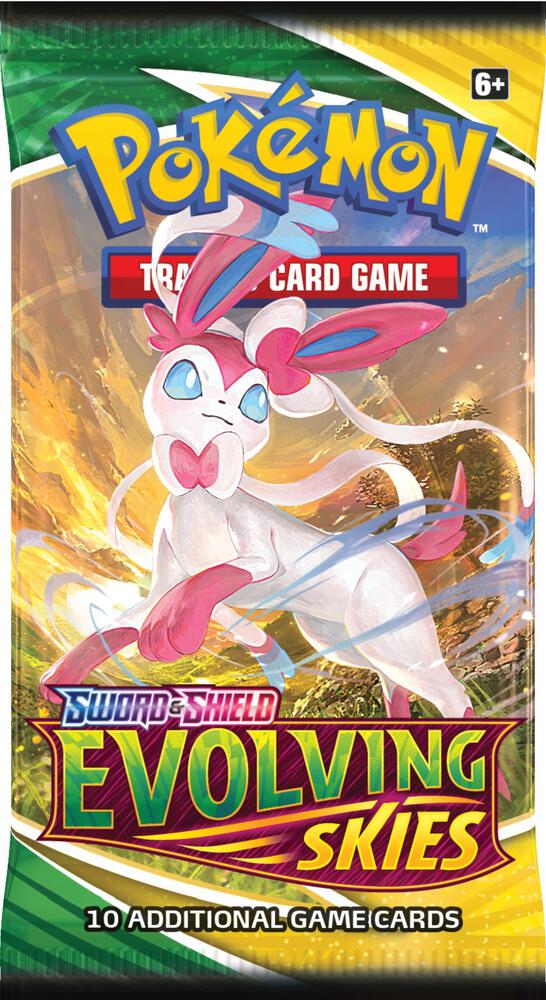 Pokemon TCG Evolving Skies Booster Pack SWSH07