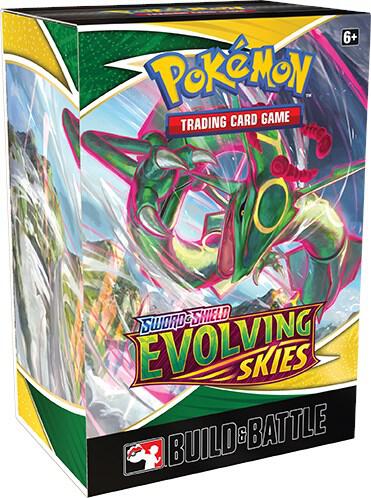 Pokemon TCG Evolving Skies Build and Battle Box SWSH07 factory sealed