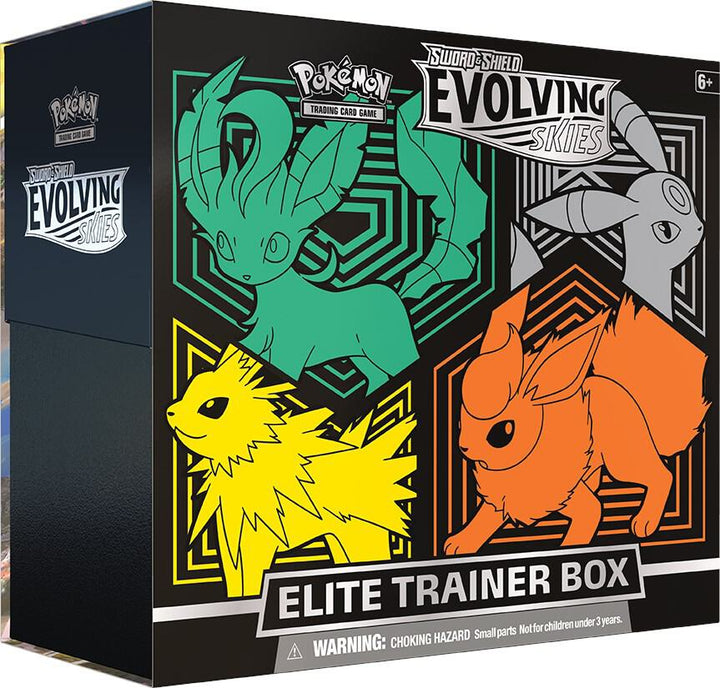 Pokemon TCG Evolving Skies Elite Trainer Box SWSH07 factory sealed