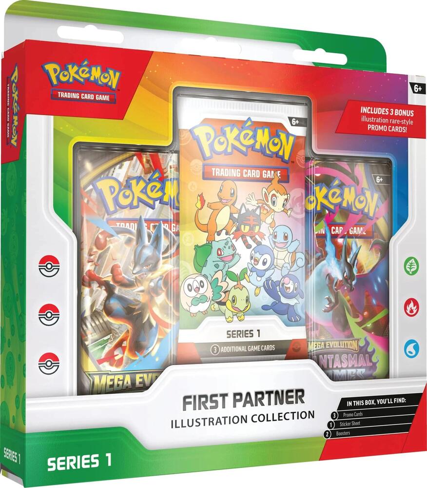 Pokemon TCG First Partner Illustration Collection (Series 1) 2026