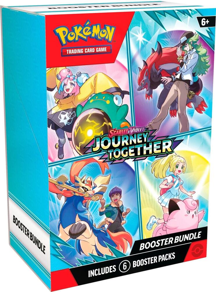 Pokemon TCG Journey Together Booster Bundle SV09
