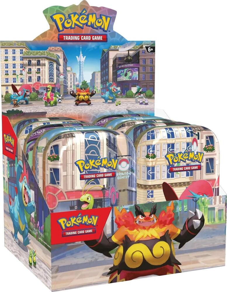Pokemon TCG Lumiose City Mini Tin Display sealed
