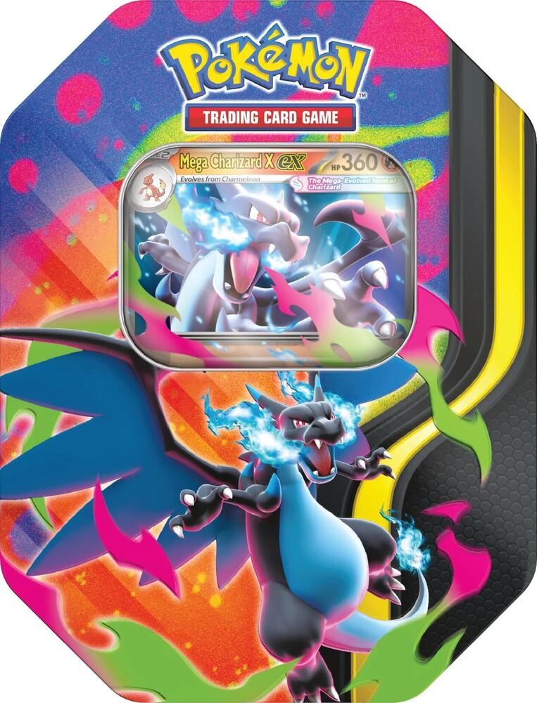 Pokemon TCG Mega Charizard Tin