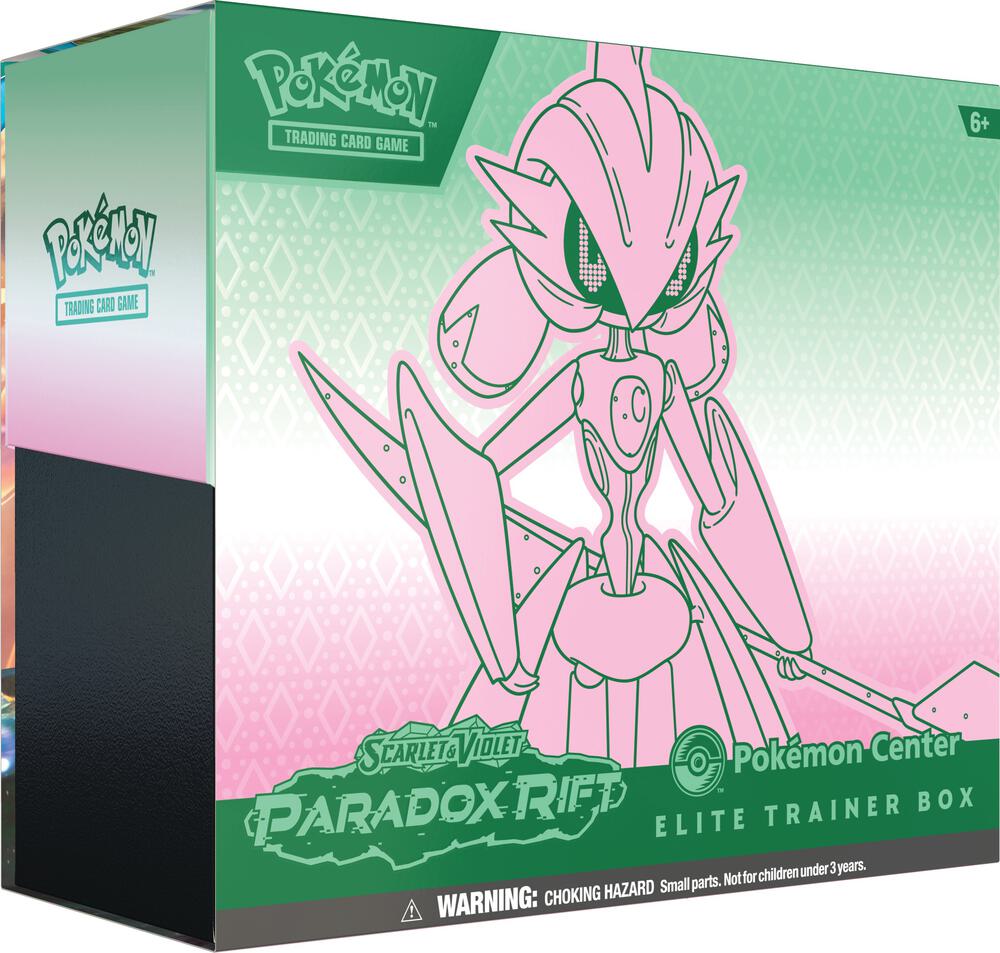 Pokemon TCG Paradox Rift Pokemon Center Elite Trainer Box SV04