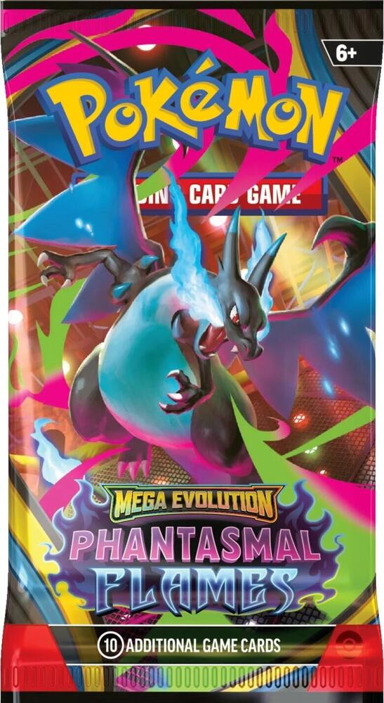 Pokemon TCG Phantasmal Flames Booster Pack ME02