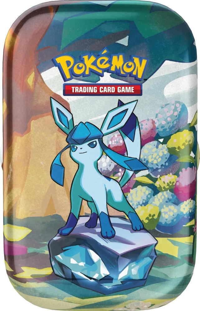 Pokemon TCG Prismatic Evolutions Mini Tin Glaceon 