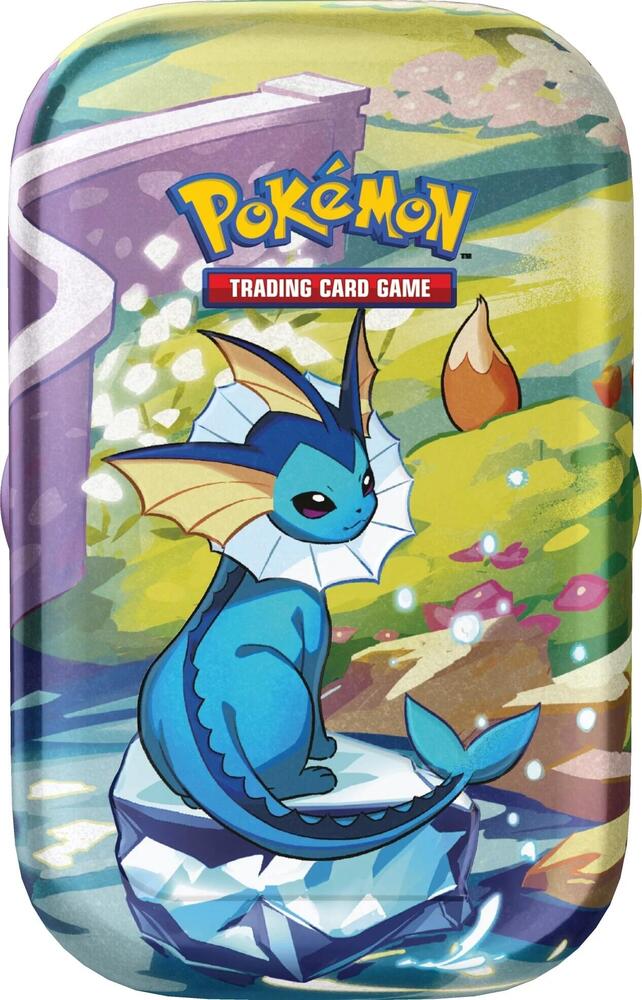 Pokemon TCG Prismatic Evolutions Mini Tin Vaporeon