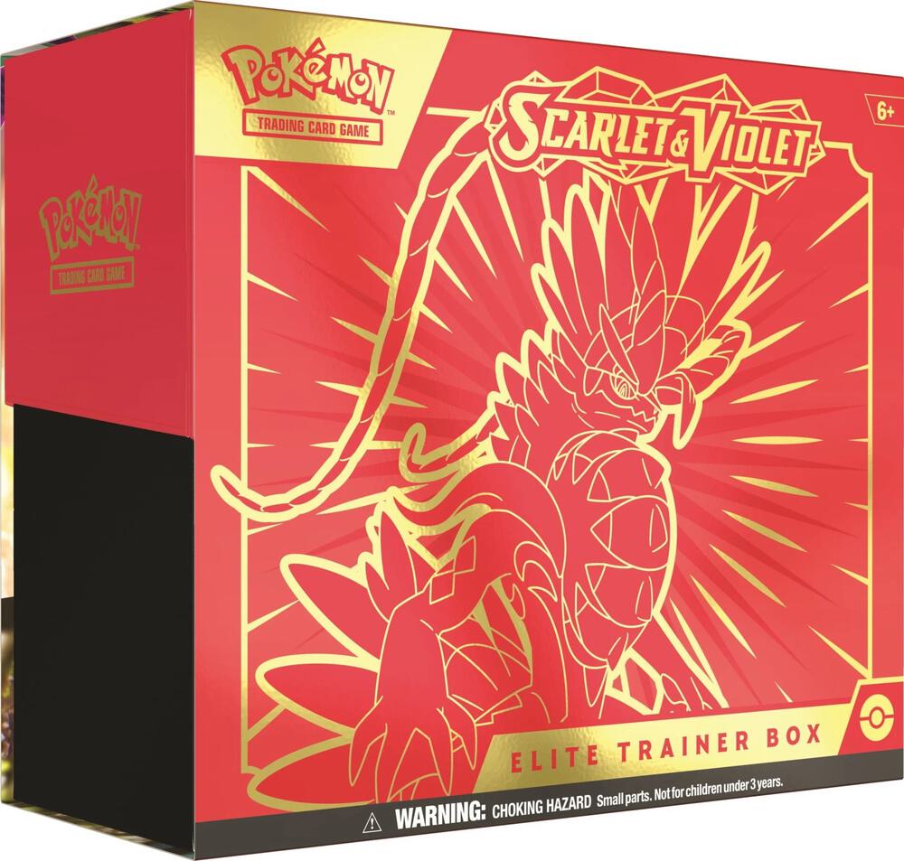 Pokemon TCG Scarlet and Violet Koraidon Elite Trainer Box SV01 sealed