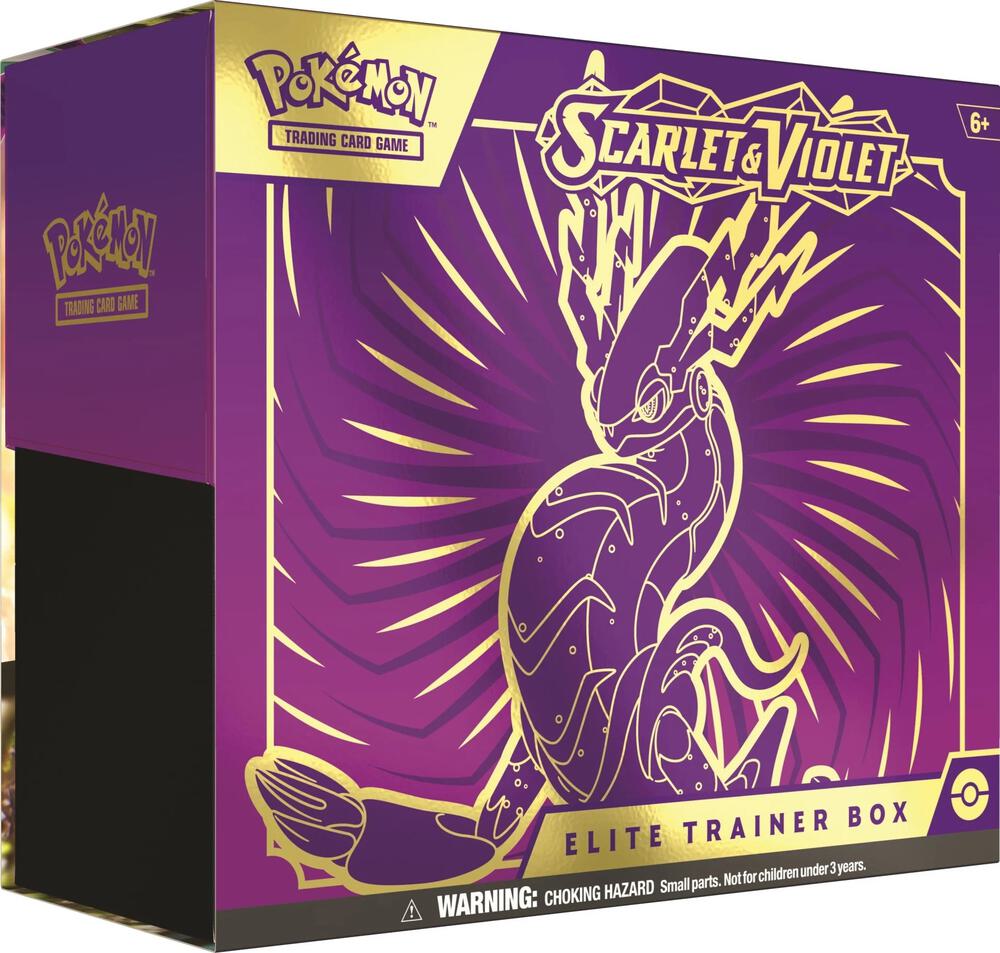 Pokemon TCG Scarlet and Violet Miraidon Elite Trainer Box SV01 sealed