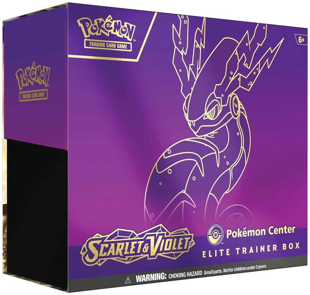 Pokemon TCG Scarlet and Violet Miraidon Pokemon Center Exclusive Elite Trainer Box SV01