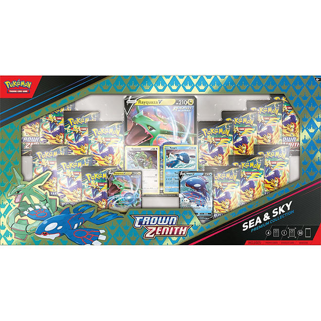 Pokemon TCG Sea and Sky Premium Collection Crown Zenith factory sealed